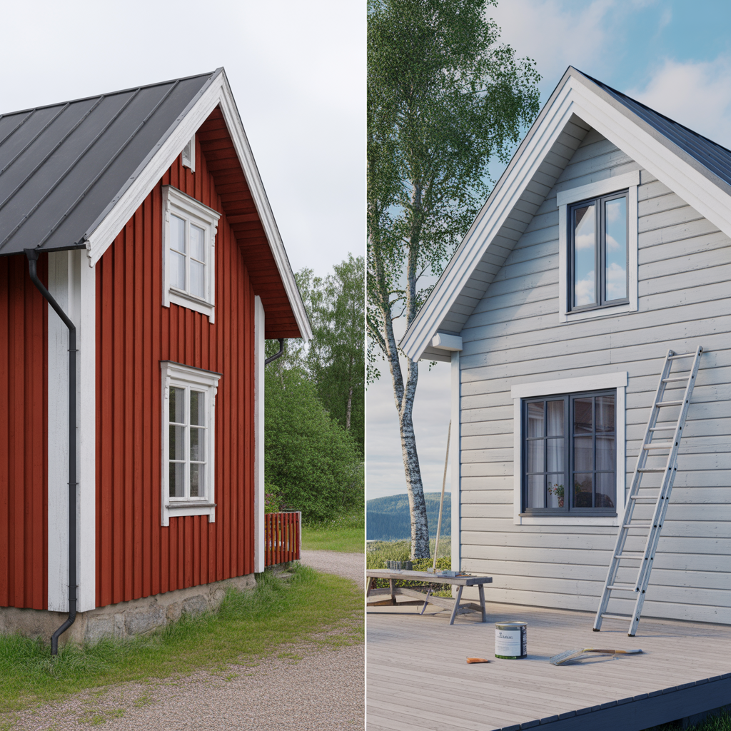 akrylat eller linoljefarg ute jamforelse av hallbarhet och u